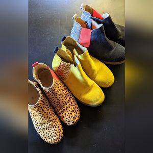 3 pairs of EUC Mini Boden big girls, women's shoes
